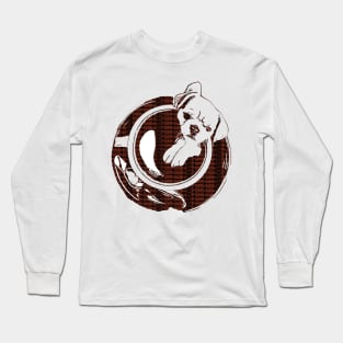 Puppuccino Coffee And Cute Puppy Dog Long Sleeve T-Shirt